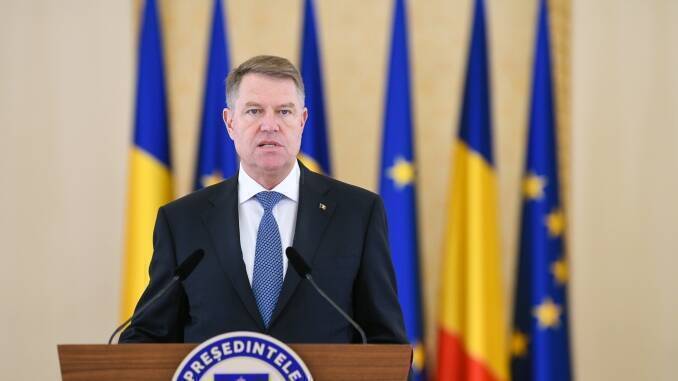 Presedintele Klaus Iohannis