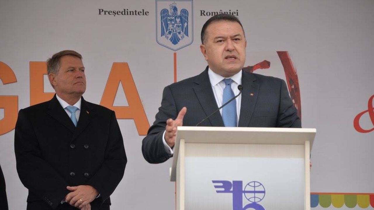 Mihai Daraban la deschiderea târgului Indagra