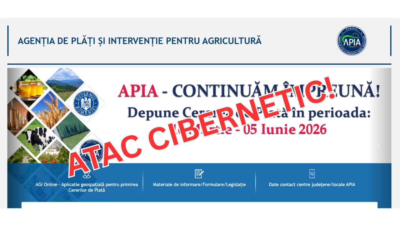 Site-ul APIA, ținta unui atac cibernetic